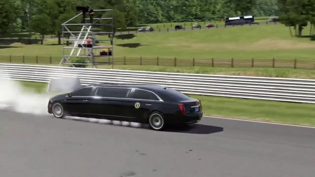 How do they drive limousines backwards so fast?